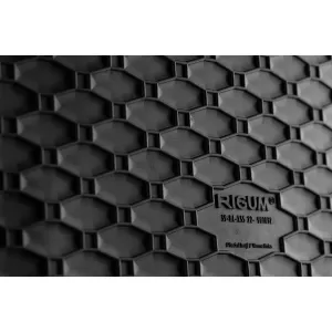 Specific Rigum rubber floor mats suitable for BAIC X55 after 2022, 4 pieces, black-image-6344876