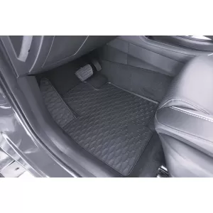 Specific Rigum rubber floor mats suitable for BAIC X55 after 2022, 4 pieces, black-image-6344877