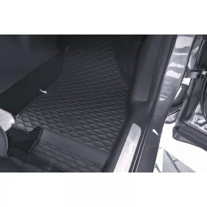 Specific Rigum rubber floor mats suitable for Chery Tiggo 7, Tiggo 7 PHEV after 2025, 4 pieces, black-image-6344896