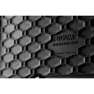Specific Rigum rubber floor mats suitable for Chery Tiggo 8, Chery Tiggo 8 PHEV after 2025, 4 pieces, black-image-6344905