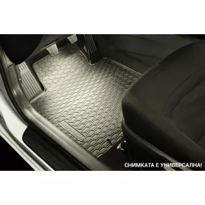 Specific Geyer & Hosaja rubber floor mats suitable for Cupra Terramar after 2024, Audi Q3 after 2025, 4 pieces, black-image-6344921