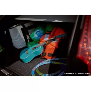 Frogum Dry Zone series trunk mat suitable for Renault Captur without Hybrid after 2019 in lower trunk position, 1 piece, black-image-6344952