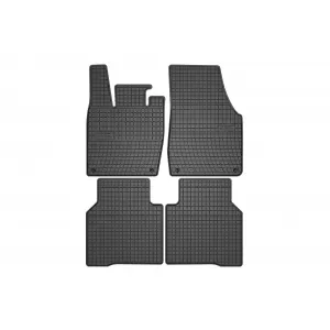 Frogum El Toro series specific rubber floor mats suitable for Volkswagen ID.7 after 2023, 4 pieces, black