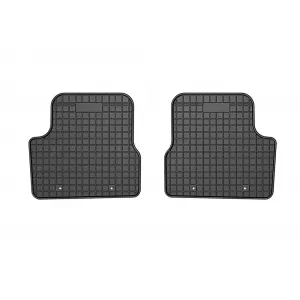 Frogum El Toro series specific rubber floor mats suitable for Jeep Avenger Hybrid, Fiat 600 after 2023, Alfa Romeo Junior Ibrida after 2024, 4 pieces, black