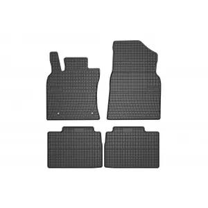 Frogum El Toro series specific rubber floor mats suitable for Toyota Camry sedan after 2024, 4 pieces, black