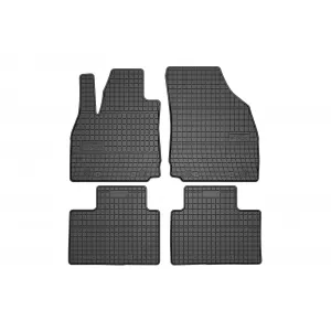Frogum El Toro series specific rubber floor mats suitable for MG ZS Hybrid+ after 2024, 4 pieces, black