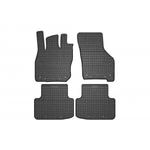 Frogum El Toro series specific rubber floor mats suitable for Volkswagen Golf VIII estate Mild Hybrid after 2019, 4 pieces, black