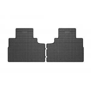 Frogum El Toro series specific rubber floor mats suitable for Forthing U-Tour Minivan after 2024 for 1st and 2nd row seats, 4 pieces, black