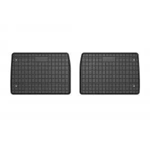 Frogum El Toro series specific rubber floor mats suitable for BAIC Beijing 3 after 2023, 4 pieces, black