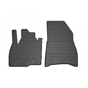 Frogum El Toro series specific rubber floor mats suitable for Dacia Duster Mild Hybrid AWD after 2024, 4 pieces, black