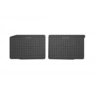 Frogum El Toro series specific rubber floor mats suitable for Dacia Bigster Mild Hybrid AWD after 2024, 4 pieces, black