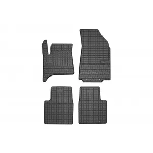 Frogum El Toro series specific rubber floor mats suitable for Opel Frontera Hybrid after 2024, 4 pieces, black
