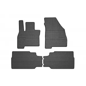 Frogum El Toro series specific rubber floor mats suitable for Jaecoo J7 PHEV after 2025, 4 pieces, black