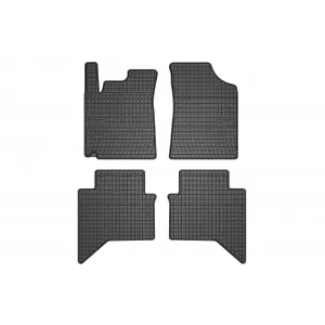 Frogum El Toro series specific rubber floor mats suitable for JAC T8 Pro pickup after 2025, 4 pieces, black