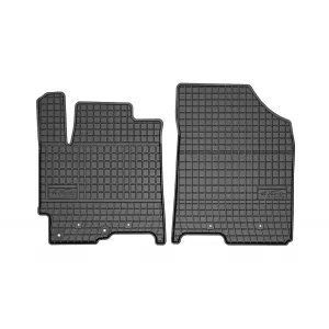 Frogum El Toro series specific rubber floor mats suitable for JAC JS8 Pro after 2024, 6 seats, 7 seats, for 1st and 2nd row seats, 4 pieces, black