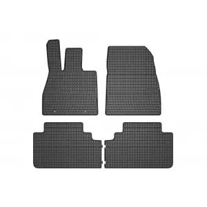 Frogum El Toro series specific rubber floor mats suitable for BYD Seal 6 DM-i estate FWD after 2024, 4 pieces, black
