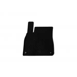Custom-fit rubber mats suitable for Audi Q7 after 2020, Q8 after 2023, 4 pieces, black-image-6345880