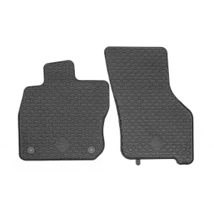 Custom-fit rubber mats suitable for Cupra Leon eHybrid, Seat Leon eTSI MHEV after 2020, 4 pieces, black