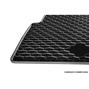 Custom-fit rubber mats suitable for Cupra Leon eHybrid, Seat Leon eTSI MHEV after 2020, 4 pieces, black