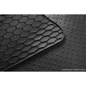Custom-fit rubber mats suitable for Cupra Leon eHybrid, Seat Leon eTSI MHEV after 2020, 4 pieces, black