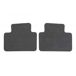 Custom-fit rubber mats suitable for Volvo EX30 after 2025, 4 pieces, black-image-6346016