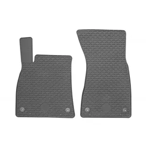 Custom-fit rubber mats suitable for Audi A5, S5 after 2024, 4 pieces, black-image-6346024