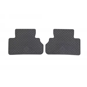 Custom-fit rubber mats suitable for Audi Q5 after 2024, 4 pieces, black-image-6346034