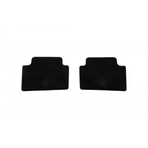 Custom-fit rubber mats suitable for Audi Q6 e-tron after 2024, A6 e-tron after 2025, 4 pieces, black-image-6346044