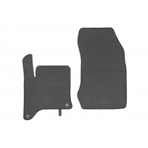 Custom-fit rubber mats by Gumarny Zubri suitable for DS 3 Crossback Hybrid, Opel Corsa Hybrid, Peugeot 208 Hybrid after 2019, Opel Mokka Hybrid after 2021, Lancia Ypsilon Hybrid after 2024, 4 pieces, 