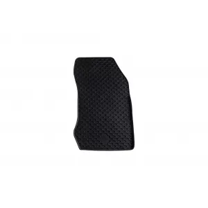 Custom-fit rubber mats by Gumarny Zubri suitable for Peugeot 2008 e-DCS6 Mild-Hybrid after 2019, Citroen C4 after 2021, C4X after 2023, 4 pieces, black
