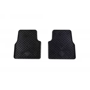 Custom-fit rubber mats by Gumarny Zubri suitable for Peugeot 2008 e-DCS6 Mild-Hybrid after 2019, Citroen C4 after 2021, C4X after 2023, 4 pieces, black