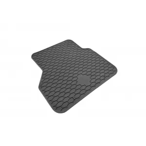 Custom-fit rubber mats suitable for Audi A6 C9 after 2025, 4 pieces, black-image-6346154