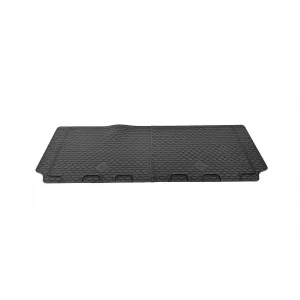 Custom-fit rubber mats suitable for Ford Tourneo Custom after 2024, 3rd row seats, 2 pieces, black-image-6346203