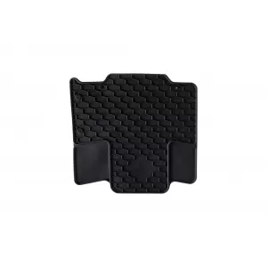 Custom-fit rubber mats suitable for VW T7 Multivan after 2021 3rd row seats, 2 pieces, black-image-6346271
