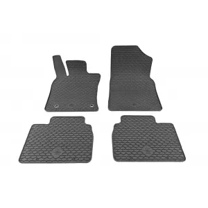 Custom-fit rubber mats suitable for Toyota Camry XV80 after 2024, 4 pieces, black-image-6346323