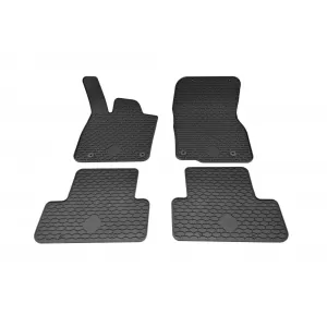 Custom-fit rubber mats suitable for Mazda CX-60 after 2025, 4 pieces, black-image-6346334