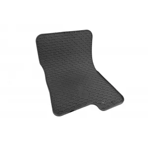 Custom-fit rubber mats suitable for SsangYong Musso Rexton after 2018, 4 pieces, black-image-6346357