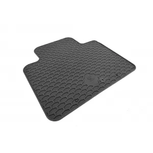 Custom-fit rubber mats suitable for SsangYong Musso Rexton after 2018, 4 pieces, black-image-6346358