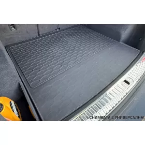 Gumarny Zubri Everboot series trunk mat suitable for Seat Ateca after 2016, Skoda Karoq after 2017, Cupra Ateca after 2019, 1 piece, black