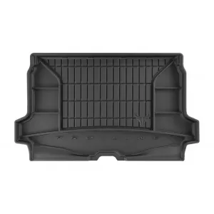 image-3-Gummimatte der Frogum ProLine-Serie geeignet für Jeep Avenger Hybrid nach 2023 in oberer Kofferraumposition, 1 Stück, schwarz