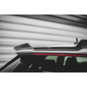 Maxton Design version 1 spoiler set suitable for side skirts, front, rear bumper and trunk of Audi A3 S-Line Sportback 8Y 2020-2024, Gloss Black-image-6346787
