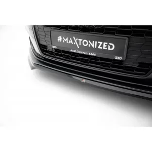 Maxton Design spoiler set suitable for side skirts, front, rear bumper and trunk of Audi A5 Sportback F5 2019-2024, Gloss Black-image-6346821