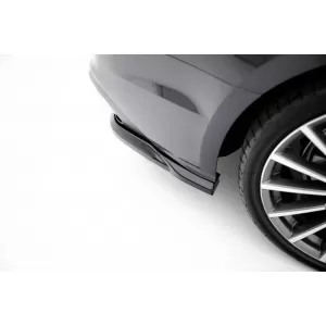 Maxton Design spoiler set suitable for side skirts, front, rear bumper and trunk of Audi A5 Sportback F5 2019-2024, Gloss Black-image-6346826