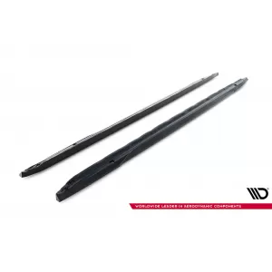 Maxton Design spoiler set suitable for side skirts, front, rear bumper and trunk of Audi A5 S-Line Sedan B10 after 2024, Gloss Black-image-6346833