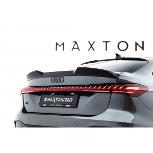 Maxton Design spoiler set suitable for side skirts, front, rear bumper and trunk of Audi A5 S-Line Sedan B10 after 2024, Gloss Black-image-6346849