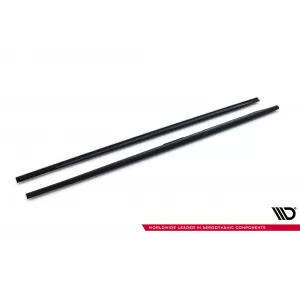 Maxton Design spoiler set suitable for side skirts, front, rear bumper and trunk of Audi A6 S-line Avant C7 2011-2014, Gloss Black-image-6346856