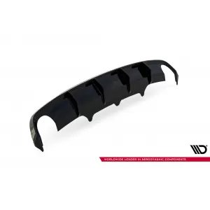 Maxton Design spoiler set suitable for side skirts, front, rear bumper and trunk of Audi A6 S-line Avant C7 2011-2014, Gloss Black-image-6346859