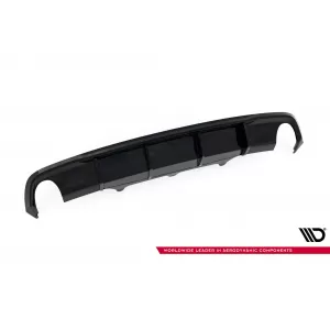 Maxton Design spoiler set suitable for side skirts, front, rear bumper and trunk of Audi A6 S-line Avant C7 2011-2014, Gloss Black-image-6346860
