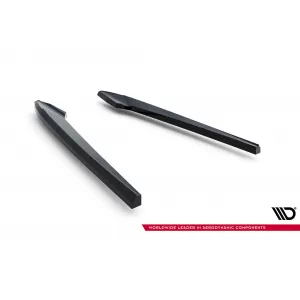 Maxton Design spoiler set suitable for side skirts, front, rear bumper and trunk of Audi A6 S-line Avant C7 2011-2014, Gloss Black-image-6346861