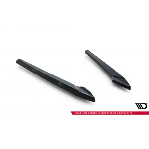 Maxton Design spoiler set suitable for side skirts, front, rear bumper and trunk of Audi A6 S-line Avant C7 2011-2014, Gloss Black-image-6346862